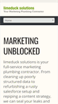 Mobile Screenshot of limeduck.com